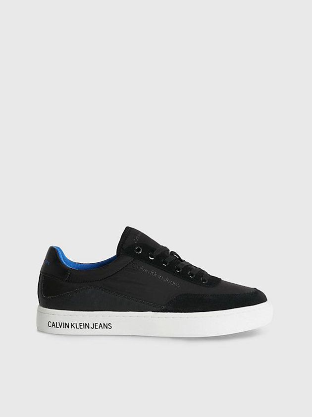 Black Calvin Klein Recycled Men Sneakers | VTRX-80946