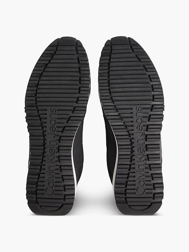 Black Calvin Klein Recycled Men Sneakers | GTKY-39067