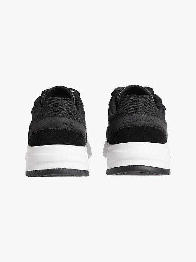 Black Calvin Klein Recycled Men Sneakers | YDMF-35178
