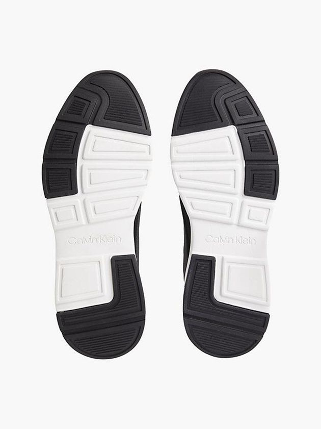 Black Calvin Klein Recycled Men Sneakers | YDMF-35178