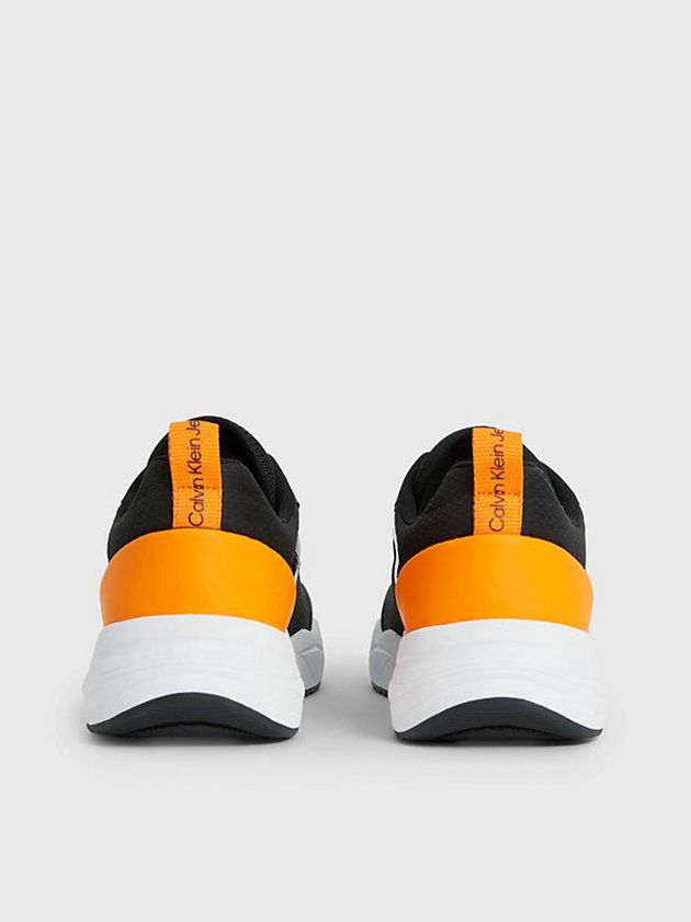 Black Calvin Klein Recycled Mesh Men Sneakers | CNIR-91375