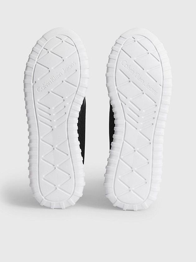 Black Calvin Klein Recycled Mesh Women Sneakers | LWDO-82397