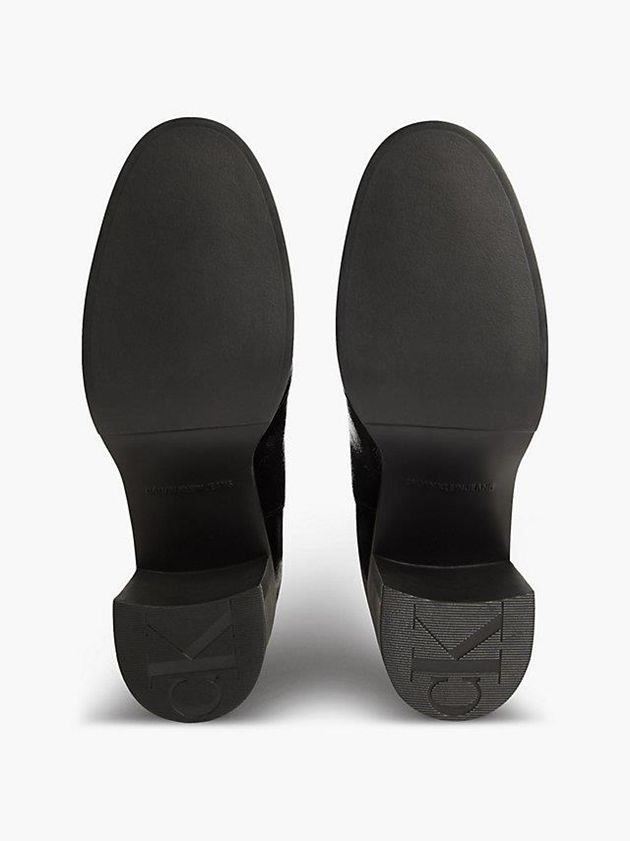 Black Calvin Klein Recycled Naplak Chelsea Women Boots | LBPV-60273