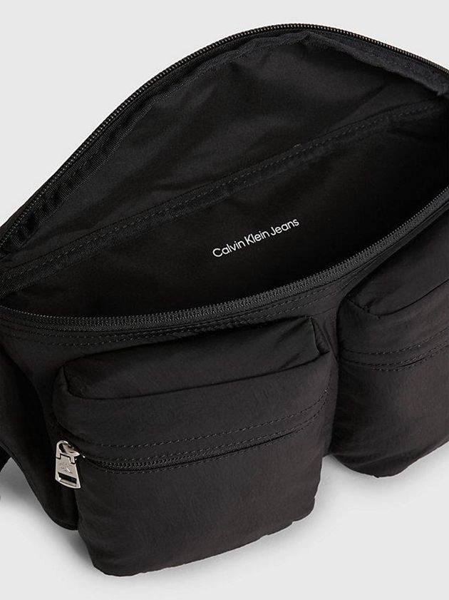 Black Calvin Klein Recycled Nylon Bum Women Bags | LUSR-01328
