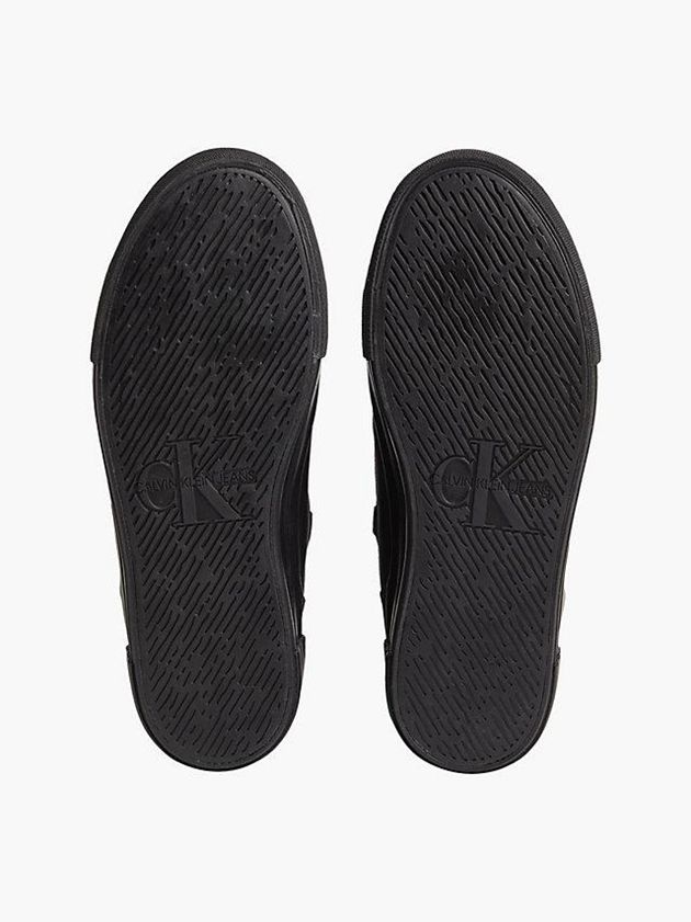 Black Calvin Klein Recycled Platform Women Boots | QAON-23890