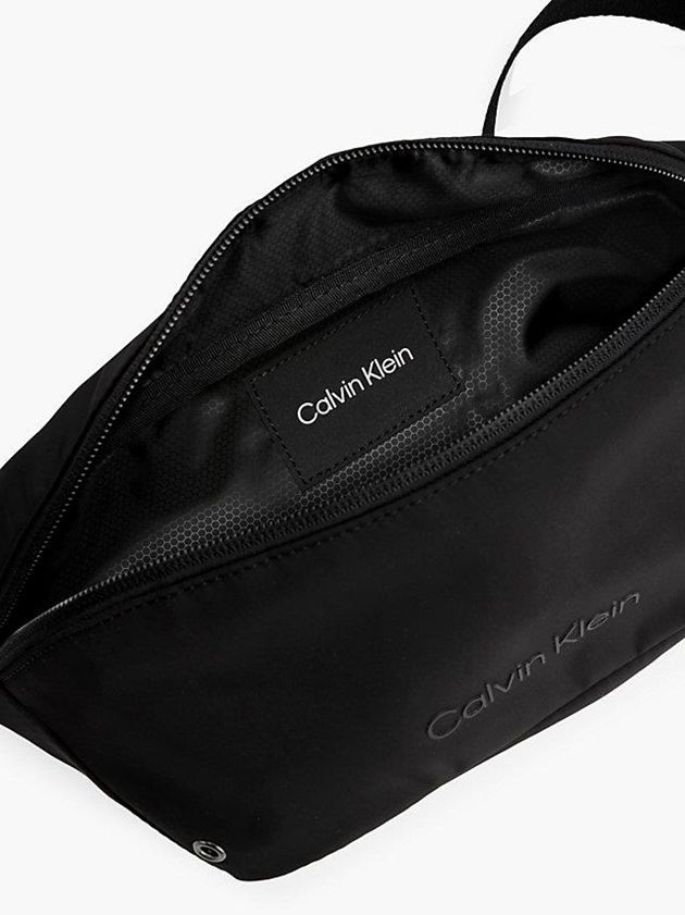 Black Calvin Klein Recycled Polyester Bum Women Bags | TVFM-20734
