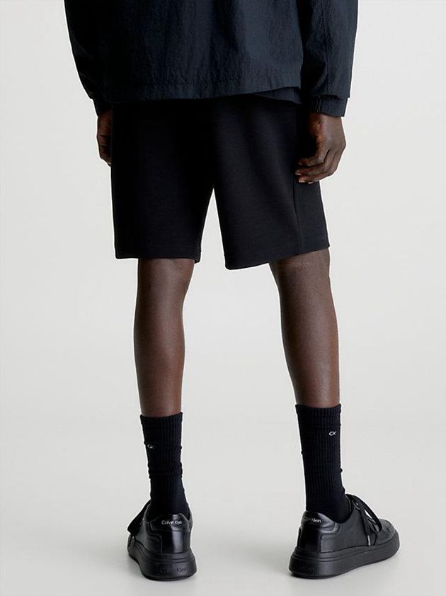 Black Calvin Klein Recycled Polyester Jogger Men Shorts | RMJY-39210