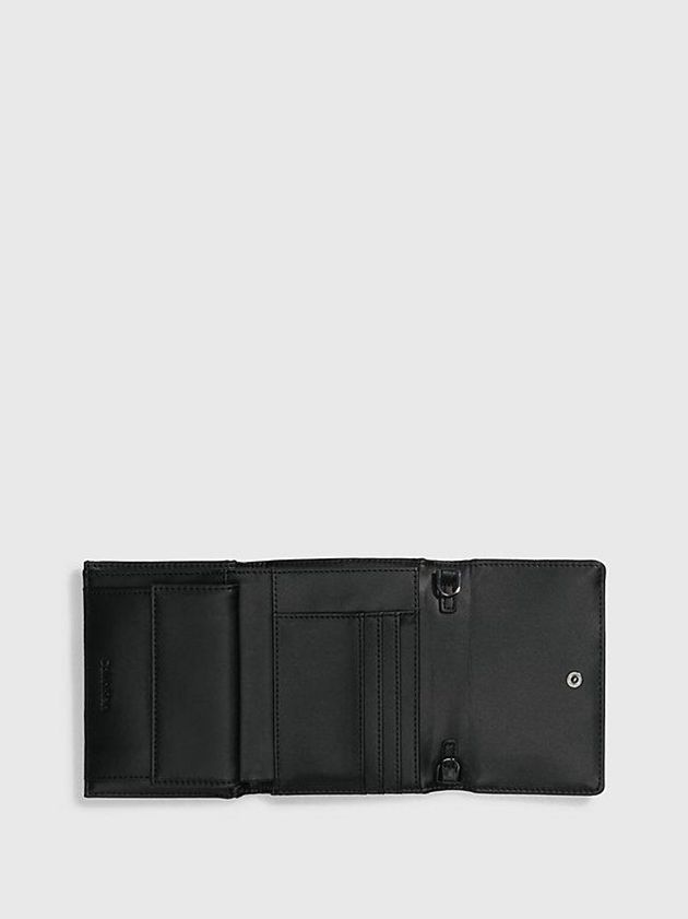 Black Calvin Klein Recycled Quilted Wallet Women Bags | QMNL-70251