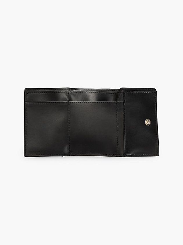 Black Calvin Klein Recycled Rfid And Keyring Gift Set Women Wallet | FMUH-09543