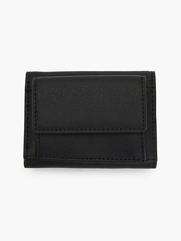 Black Calvin Klein Recycled Rfid And Keyring Gift Set Women Wallet | FMUH-09543