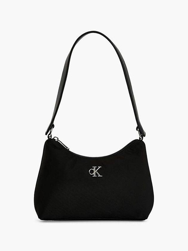 Black Calvin Klein Recycled Shoulder Women Bags | PYEH-65074