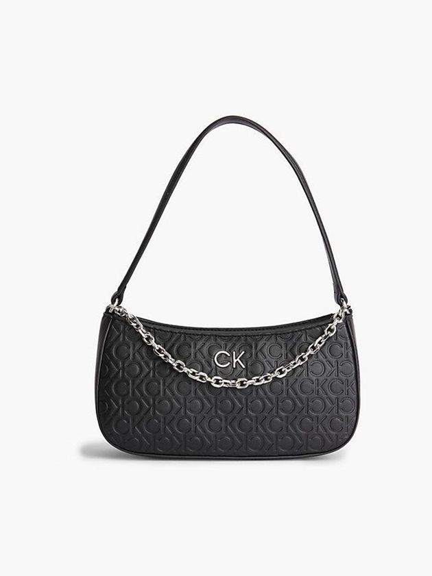 Black Calvin Klein Recycled Shoulder Women Bags | LHZQ-63895