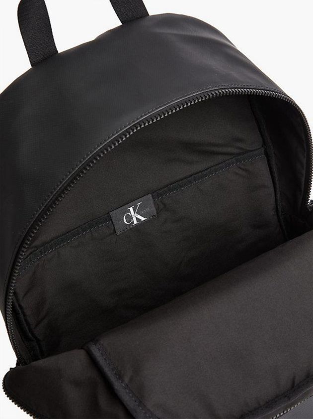 Black Calvin Klein Recycled Skateboard Men Backpack | UBHR-20918
