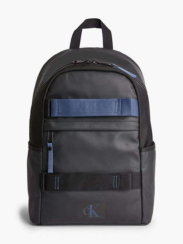 Black Calvin Klein Recycled Skateboard Men Backpack | UBHR-20918