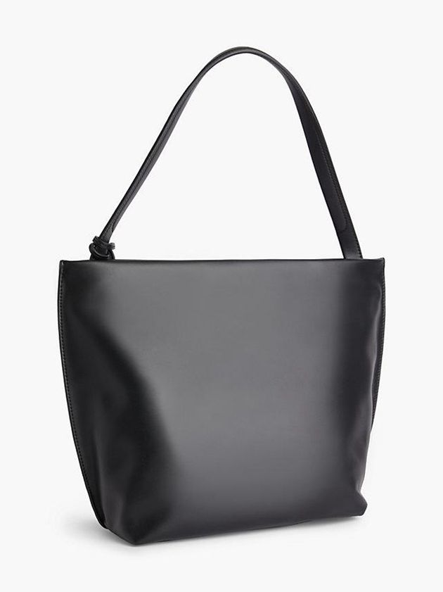Black Calvin Klein Recycled Soft Tote Women Bags | OVYC-26704