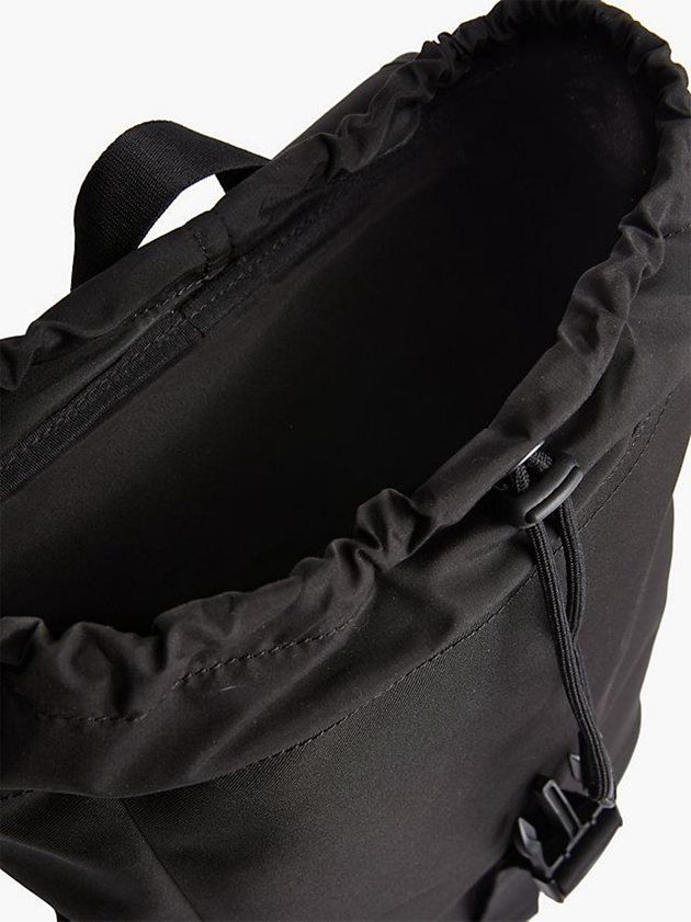 Black Calvin Klein Recycled Square Men Backpack | CDJM-85037