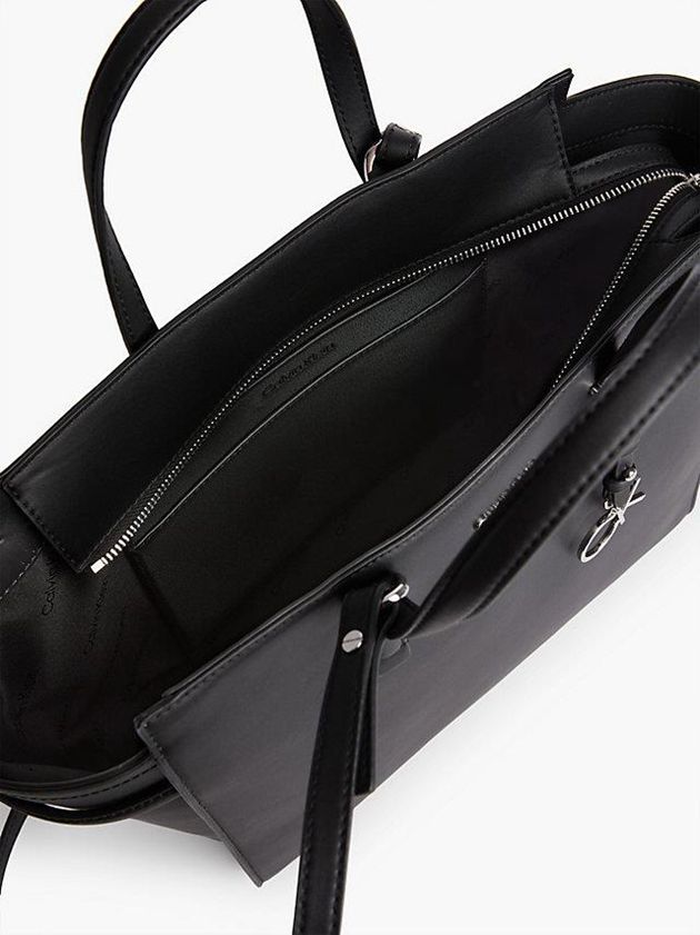 Black Calvin Klein Recycled Tote Women Bags | DWFI-70254