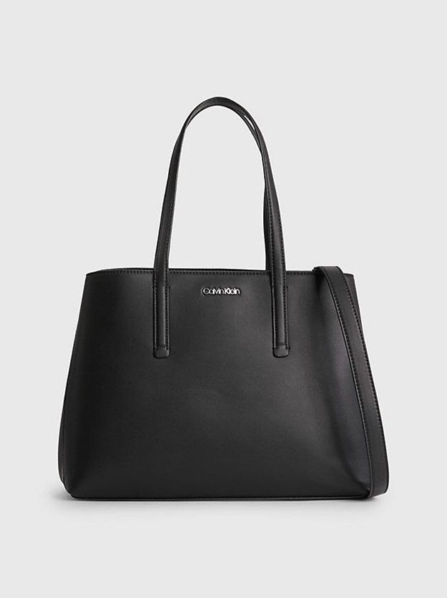 Black Calvin Klein Recycled Tote Women Bags | BYCO-61498