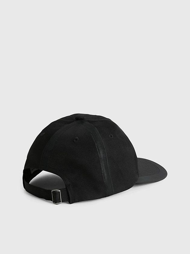 Black Calvin Klein Recycled Twill Men Cap | CFHJ-41635