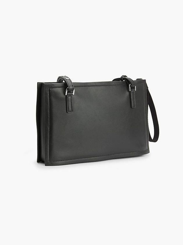 Black Calvin Klein Recycled Unisex Convertible Crossbody Women Bags | AOJT-25916