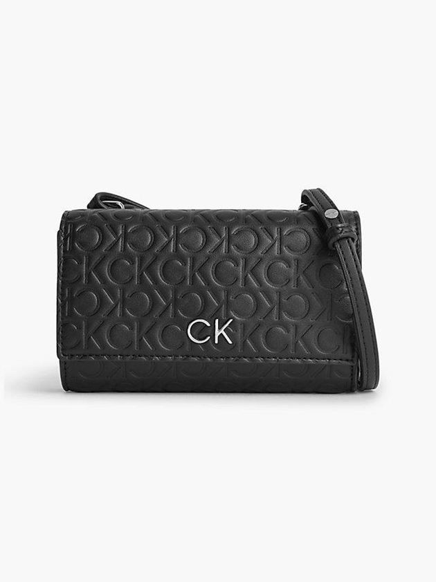 Black Calvin Klein Recycled Wallet Women Bags | KXQG-08762