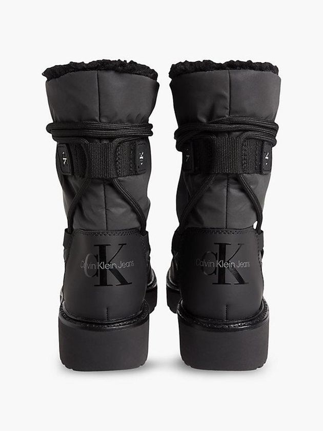 Black Calvin Klein Recycled Women Boots | BLGW-18506