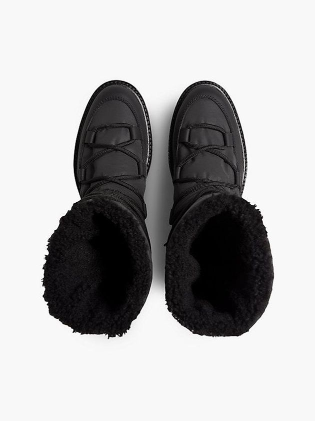 Black Calvin Klein Recycled Women Boots | BLGW-18506