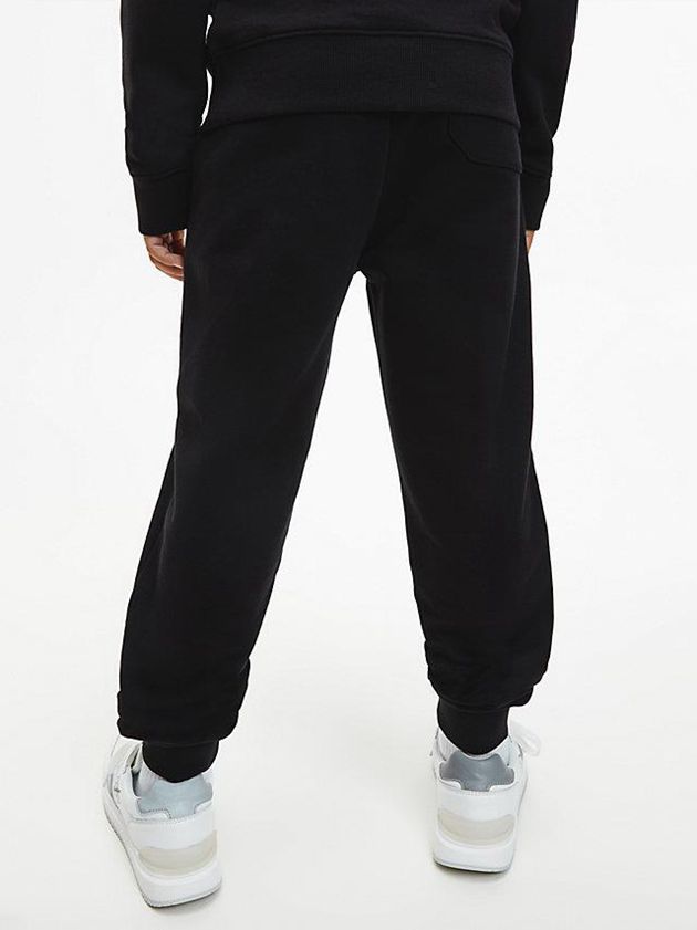 Black Calvin Klein Relaxed Boys's Joggers | LQJN-50379