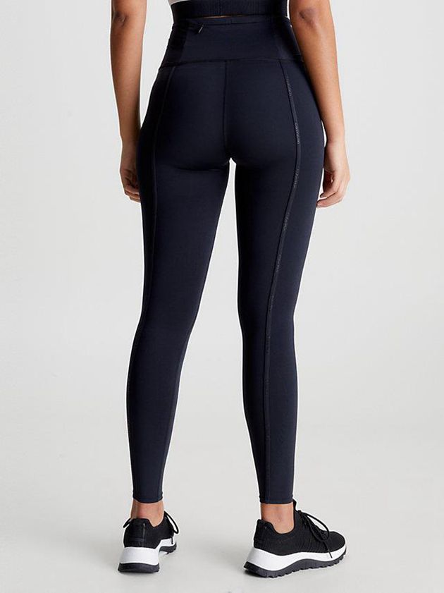 Black Calvin Klein Sculpting Gym Women Leggings | BYZH-43187