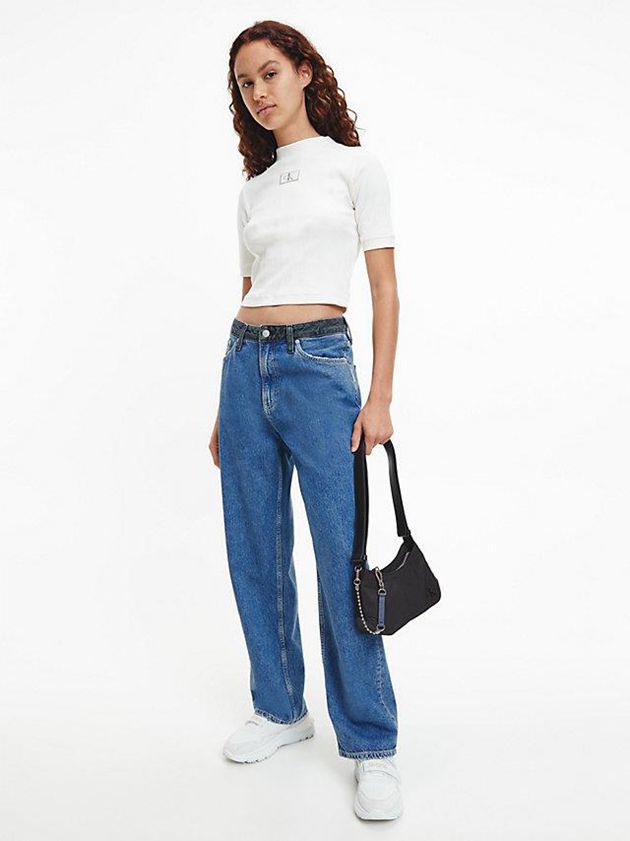 Black Calvin Klein Shoulder Women Bags | SKYU-04157