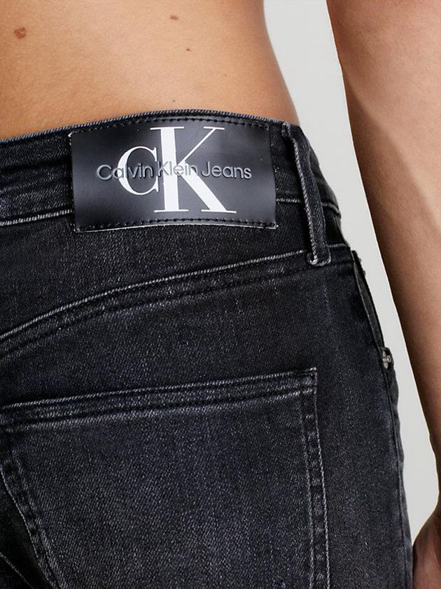 Black Calvin Klein Skinny Men Jeans | HQKS-62391