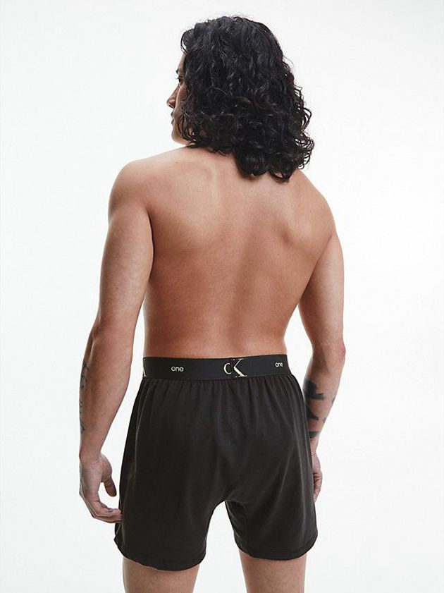 Black Calvin Klein Slim Fit Boxers - CK One Men Briefs | XYIZ-02974