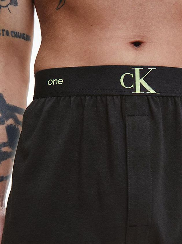 Black Calvin Klein Slim Fit Boxers - CK One Men Briefs | XYIZ-02974