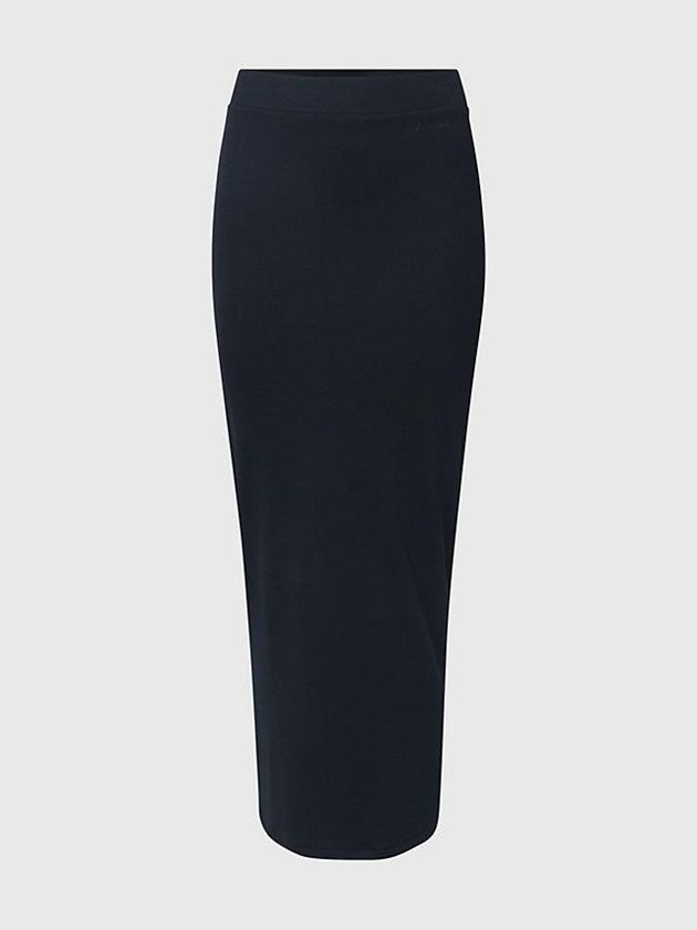 Black Calvin Klein Slim Maxi Bodycon Women Skirt | RYDO-64581