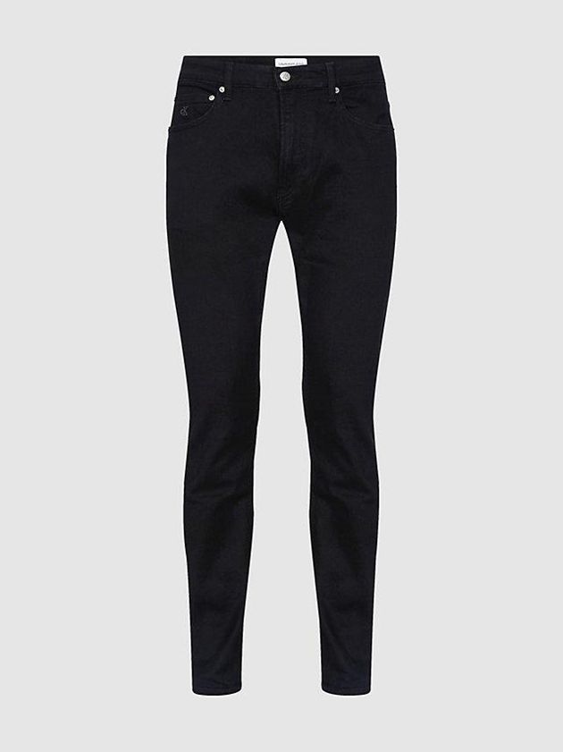 Black Calvin Klein Slim Men Jeans | ORCE-07549