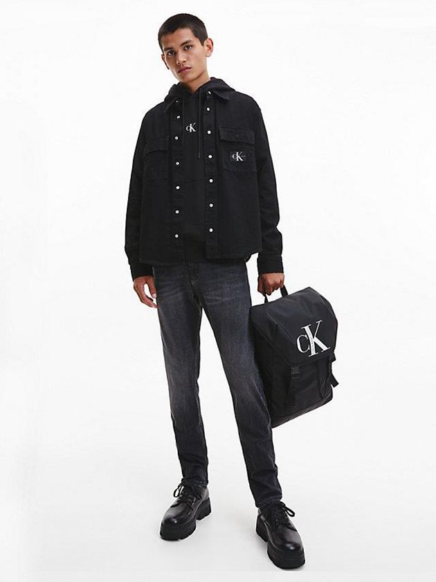 Black Calvin Klein Slim Men Jeans | VIRL-49601