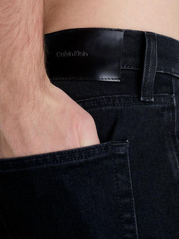 Black Calvin Klein Slim Men Jeans | YFXQ-12780