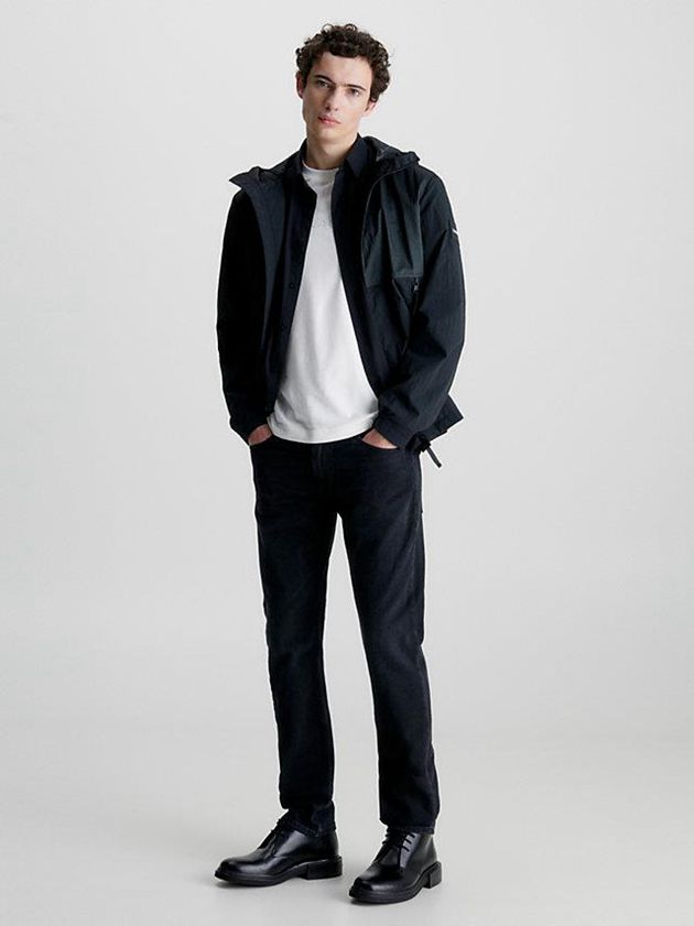 Black Calvin Klein Slim Men Jeans | YFXQ-12780