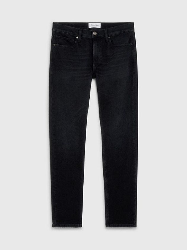 Black Calvin Klein Slim Men Jeans | YFXQ-12780