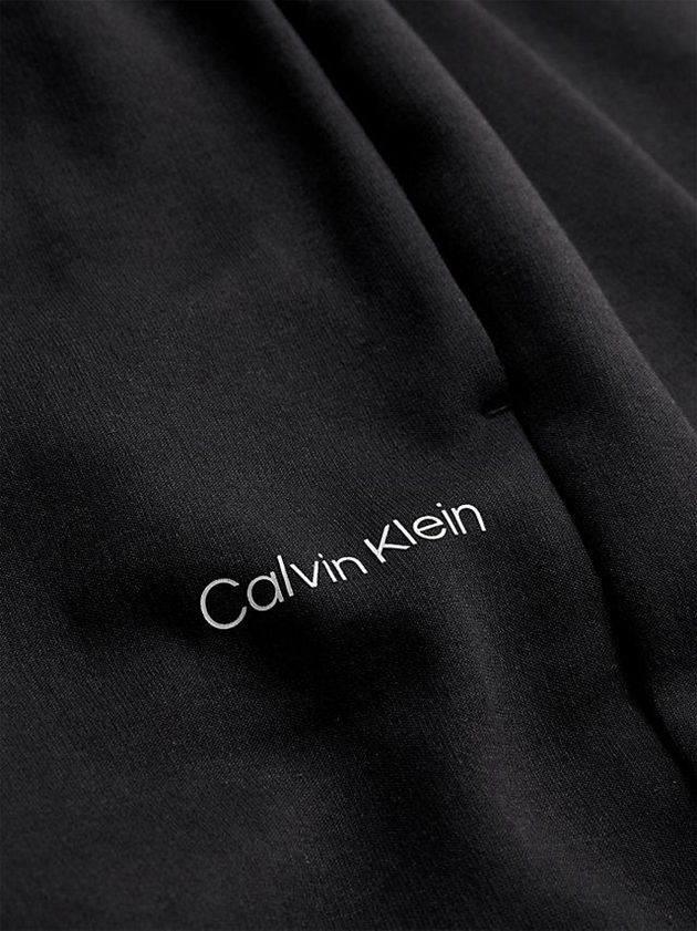 Black Calvin Klein Slim Recycled Polyester Women Joggers | DHEI-57604
