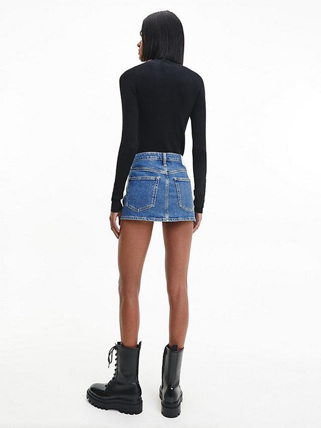 Black Calvin Klein Slim Rib-Knit Jumper Women Sweater | VEMX-53684