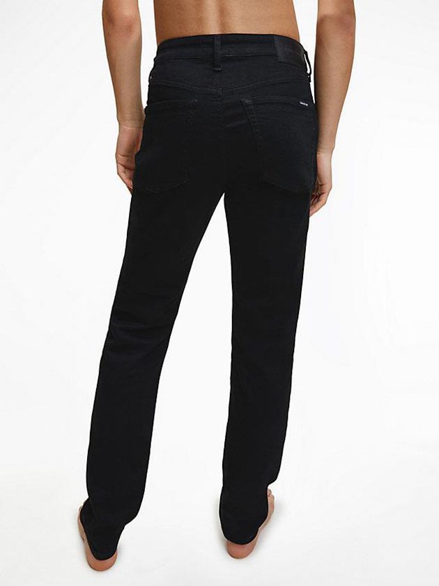 Black Calvin Klein Slim Tapered Men Jeans | ALNU-98760