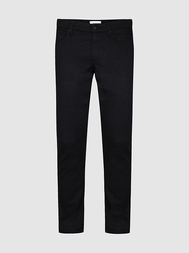 Black Calvin Klein Slim Tapered Men Jeans | ALNU-98760