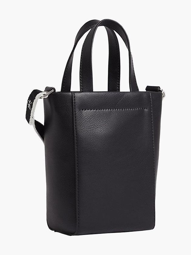 Black Calvin Klein Small Recycled Tote Women Bags | FXRL-25748