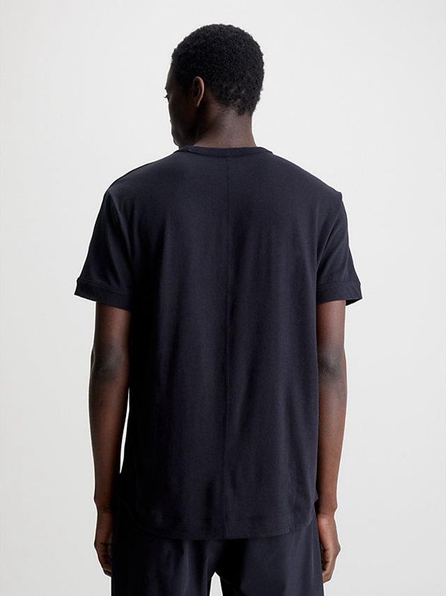 Black Calvin Klein Soft Gym Men T-Shirt | ICNR-18463