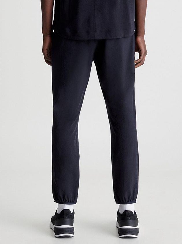 Black Calvin Klein Stretch Men Joggers | DUKG-57614