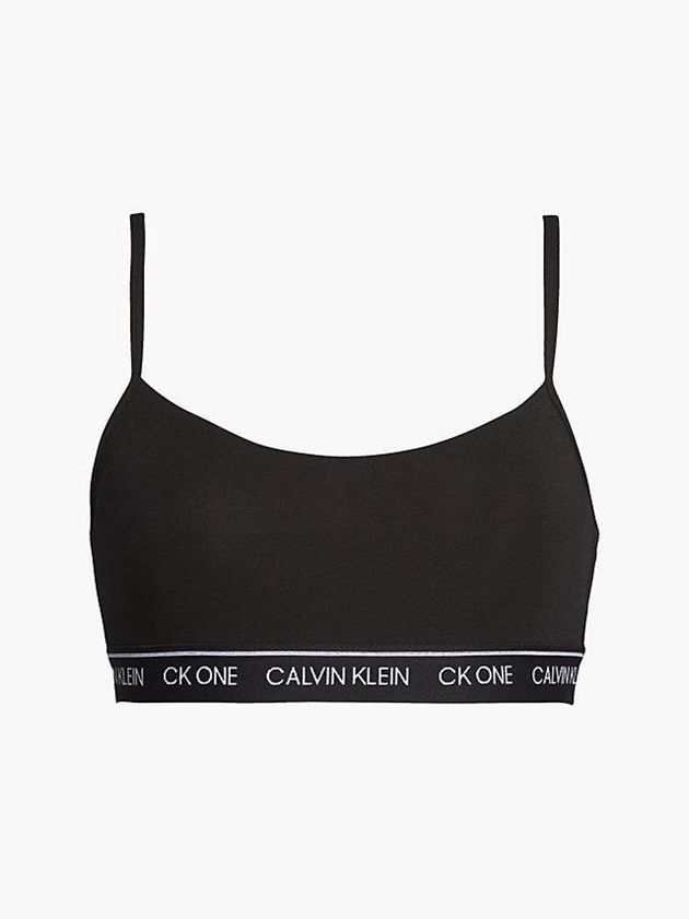 Black Calvin Klein String - CK One Women Bra | GDOT-24960
