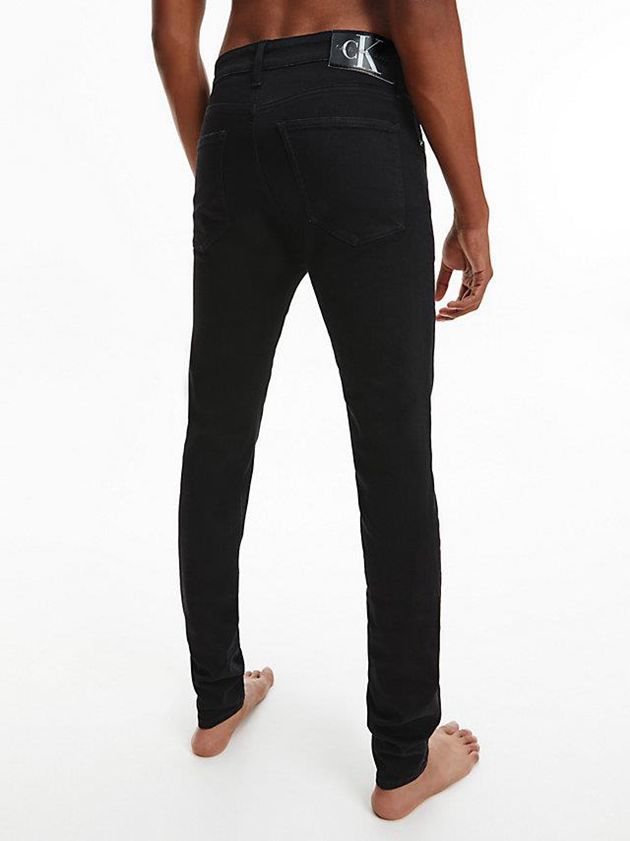 Black Calvin Klein Super Skinny Men Jeans | XYPW-82057