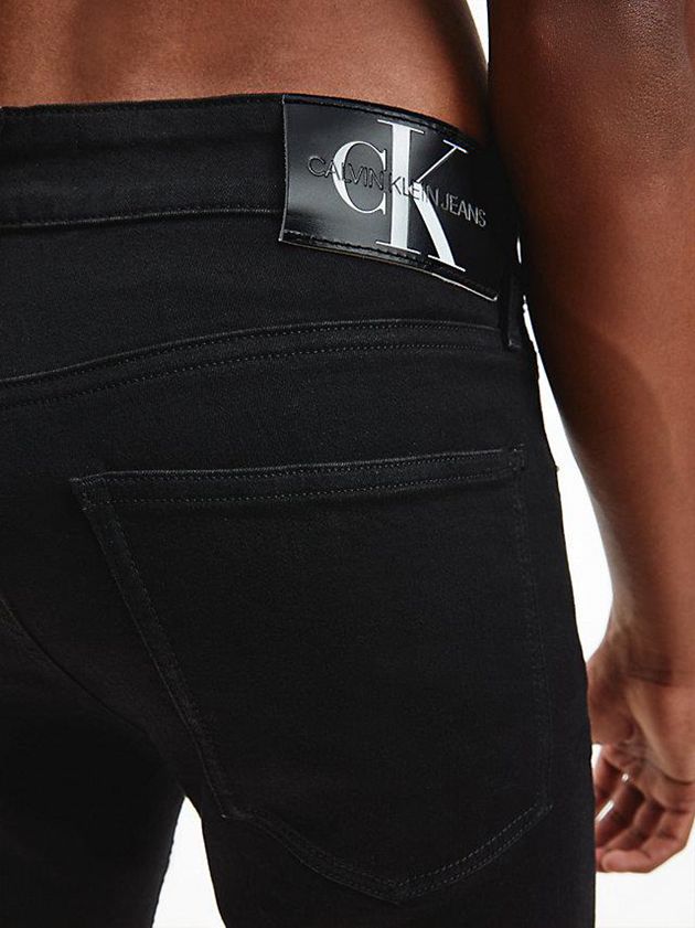 Black Calvin Klein Super Skinny Men Jeans | XYPW-82057