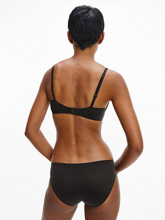 Black Calvin Klein T-Shirt - Perfectly Fit Flex Women Bra | WCUN-38419
